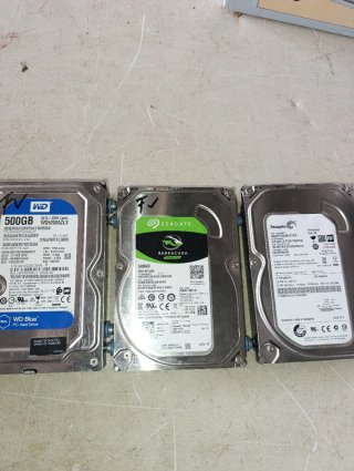 3 Disco Duro Seagate 500GB