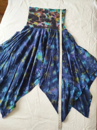 Falda/Vestido Hada Tie-Dye Asimétrica