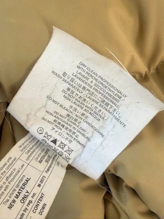 Woolrich Arctic Parka Uomo M Comoda Beige Piuma