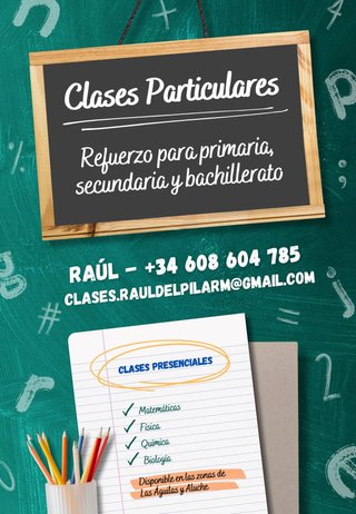 Clases particulares Primaria, ESO y Bachillerato