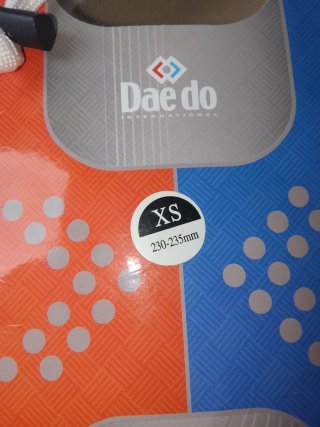 Protector de pie Taekwondo Daedo Gen2 XS