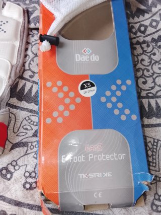 Protector de pie Taekwondo Daedo Gen2 XS