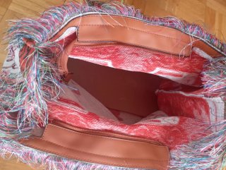 Bolso shopper tapiz floral multicolor