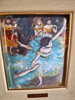 Cuadro Bailarina DEGAS Esmalte