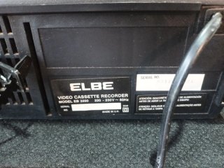 Vídeo VHS Elbe EB 3200