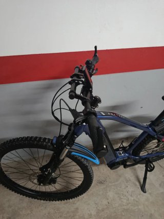 Bicicleta Eléctrica Kross Hexagon Azul