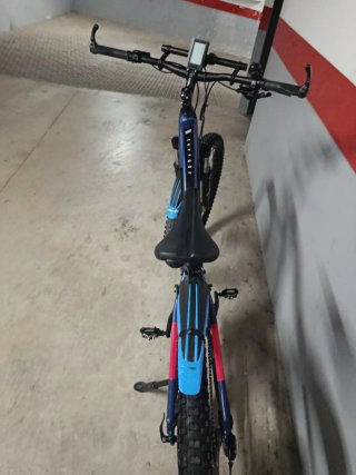 Bicicleta Eléctrica Kross Hexagon Azul