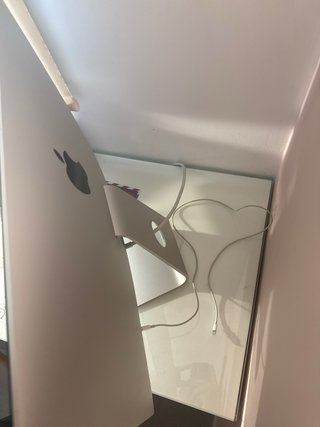 iMac Delgado Plata/Blanco apple