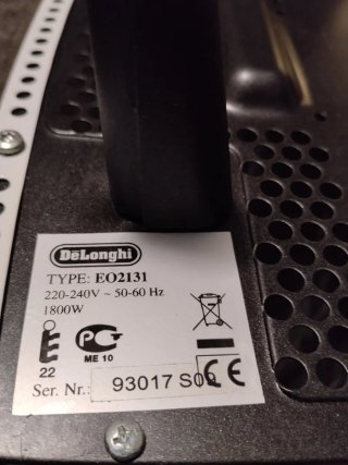 Horno Eléctrico DeLonghi