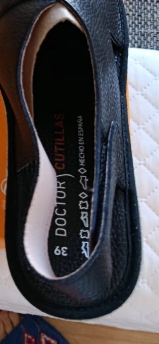 Sandalias Doctor Cutillas Piel Negras T.38 Nuevas