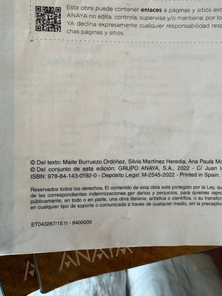 Lengua 5 Primaria. Operación Mundo, familia Anaya.