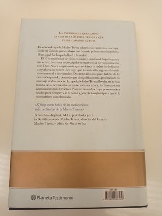 libro EL FUEGO SECRETO DE LA MADRE TERESA