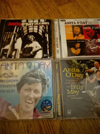 Lote 4 CDs Anita O'Day Jazz 3€ cada cd