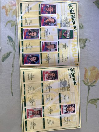 Album cromos Liga 96-97 Bollycao