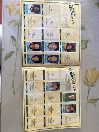 Album cromos Liga 96-97 Bollycao