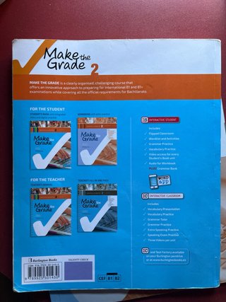 Make the Grade Bachillerato 2, Student's book