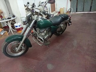 Moto Cruiser Verde