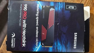 Samsung 990 PRO SSD 4TB PCIe 4.0 NVMe / Disipador