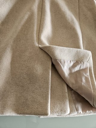 Cappotto Stradivarius Beige Taglia S