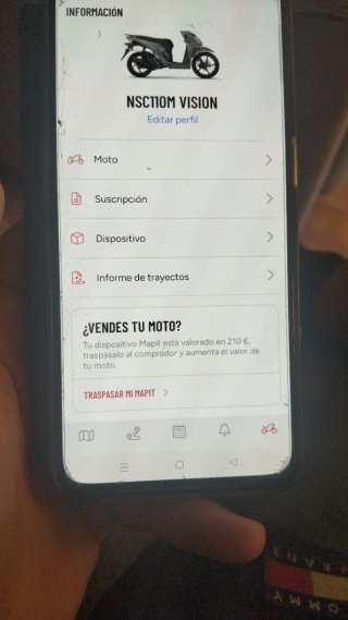 Honda Mapit GPS localizador