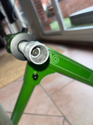 Rodillo Bicicleta Kinetic Verde