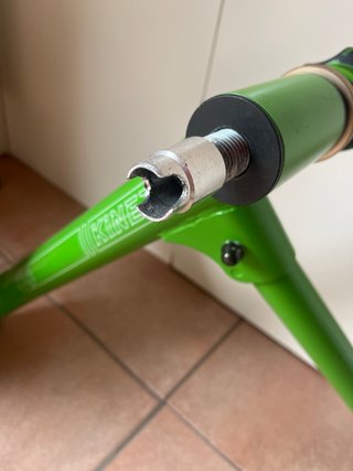 Rodillo Bicicleta Kinetic Verde