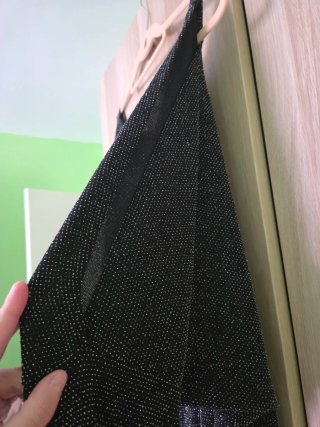 Blusa brillante talla única