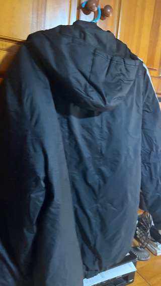 Chaqueta Adidas Vintage Negra y Blanca