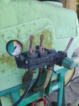 Sulfatadora para tractor