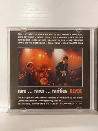 AC/DC - Rare...Rarer...Rarities CD