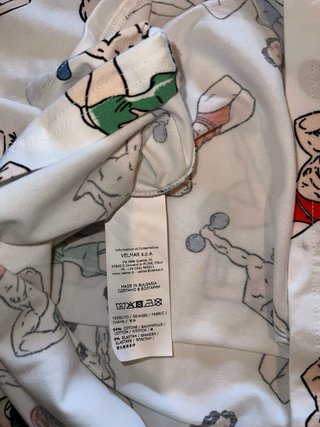 Camiseta Moschino Talla M Estampado Divertido