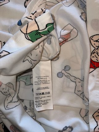 Camiseta Moschino Talla M Estampado Divertido