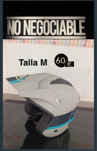 Casco Acerbis Talla M 6️⃣0️⃣€