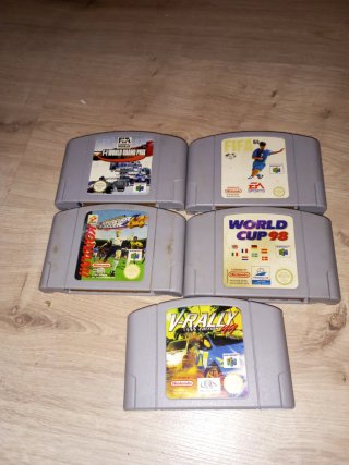 5 Juegos Nintendo 64 por 25€