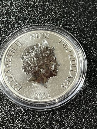 Moneda Plata Piratas Caribe Flying Dutch