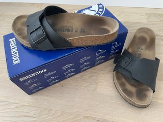 Birkenstock Talla 40 Negro/Marrón