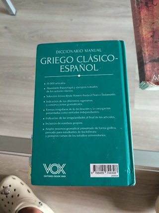 Diccionario manual griego clásico-español