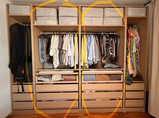 Armario modular Ikea