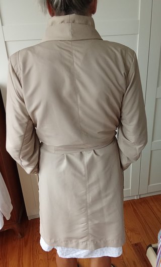 Gabardina Purificación García Talla S Beige