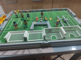 Futbolín portátil Playmobil
