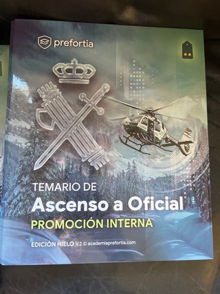 temario  Guardia Civil OFICIALES NUEVO 26/27
