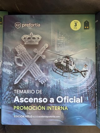 temario  Guardia Civil OFICIALES NUEVO 26/27