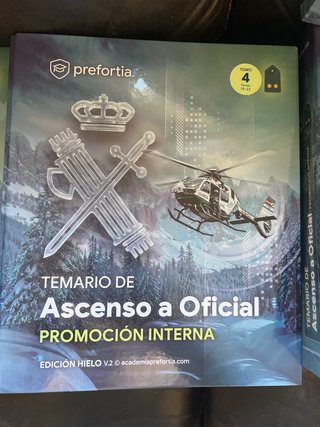 temario  Guardia Civil OFICIALES NUEVO 26/27