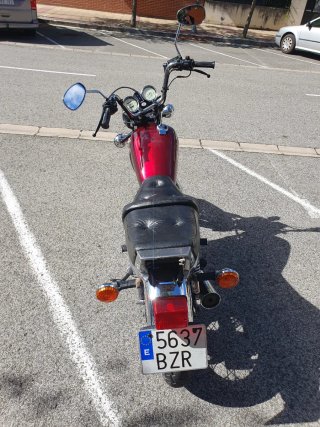 Yamaha SR250 Special Roja