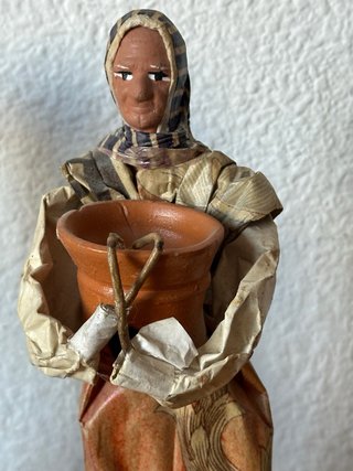 Pareja Figuras Artesanales Guitarrista y Mujer