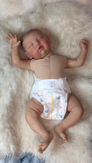 Muñeco bebé Reborn realista