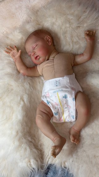 Muñeco bebé Reborn realista