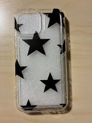 Funda iPhone 12 mini estrellas negras