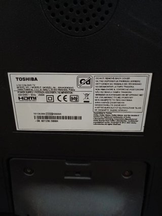 TV Toshiba 65 Smart TV