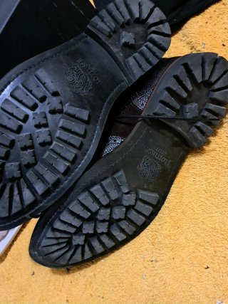 botines con cordones  Lottusse bordeaux